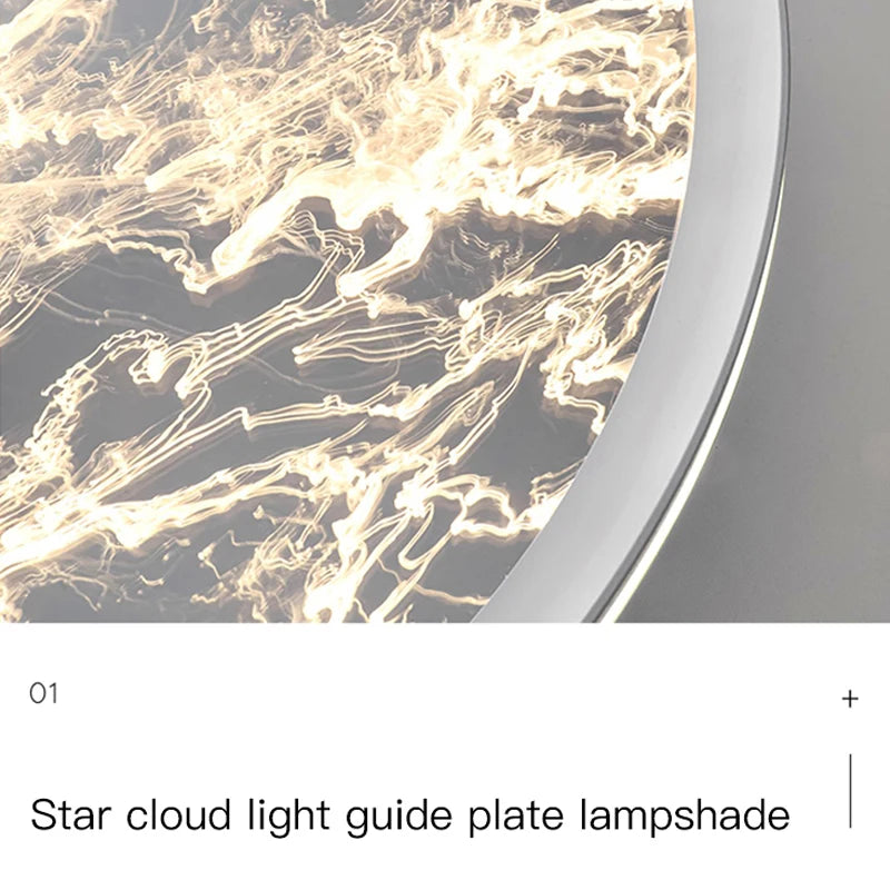 plafonnier led design rond moderne minimaliste pour intérieur élégant
