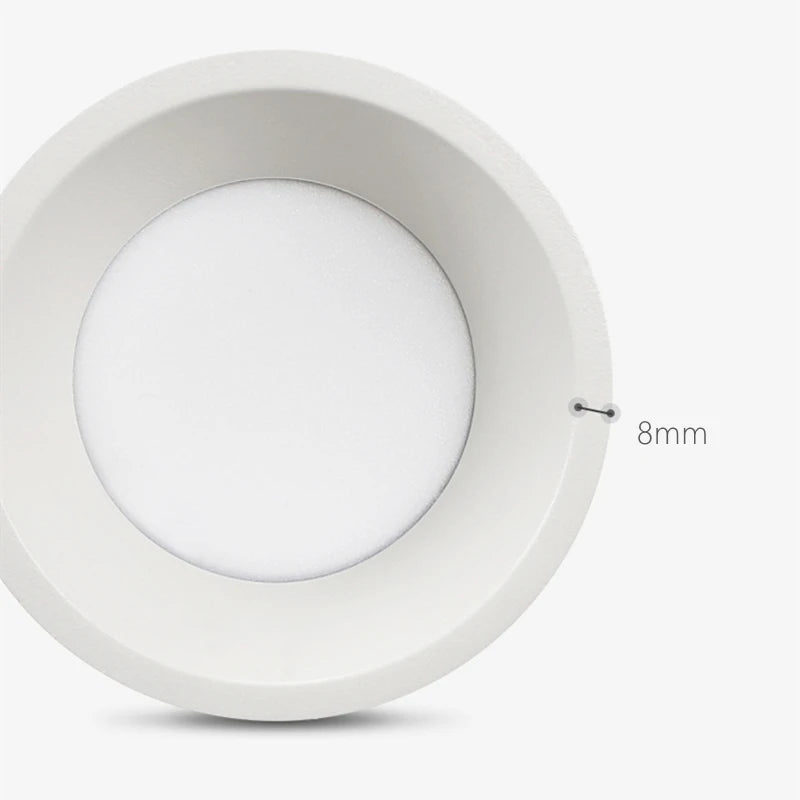 plafonnier led dimmable encastré pour éclairage intérieur design moderne