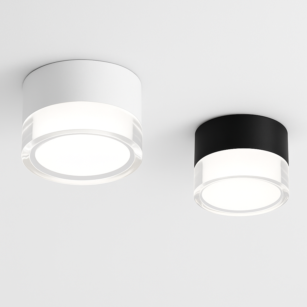plafonnier led dimmable nordique montage surface design moderne