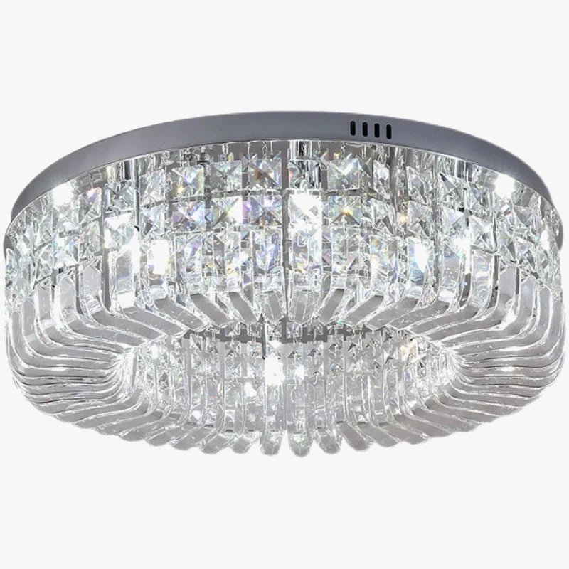 plafonnier led en cristal au design nordique moderne décoration intérieure