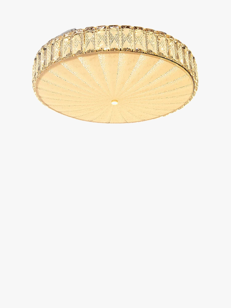 plafonnier led en cristal de luxe au design moderne de haute qualité