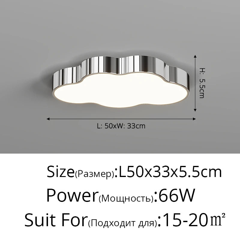 plafonnier led en fer forgé pour éclairage décoratif intérieur