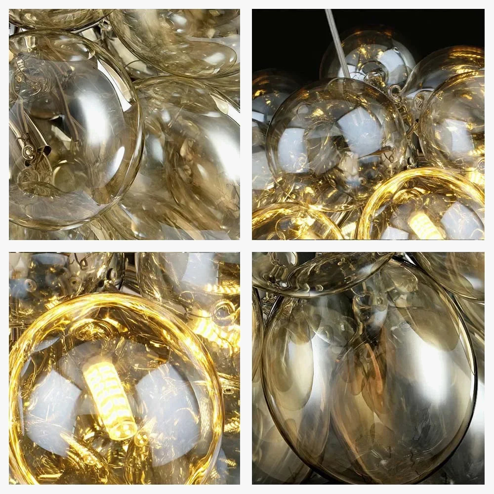 plafonnier led en verre design décoratif d'intérieur idéal pour diverses utilisations