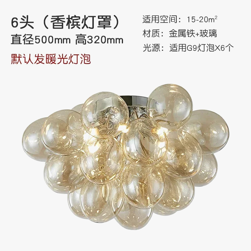 plafonnier led en verre design décoratif d'intérieur idéal pour diverses utilisations