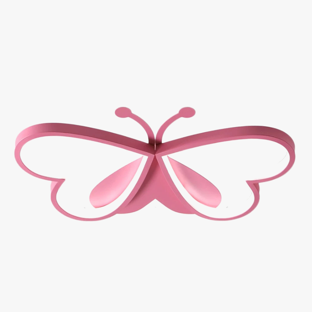 plafonnier led encastré acrylique papillon éclairage créatif