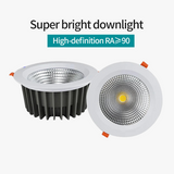 plafonnier led encastré lumière ronde dimmable haute luminosité