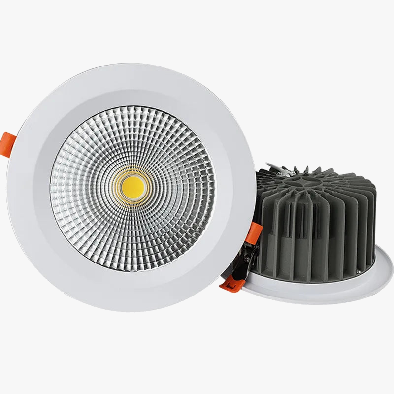 plafonnier led encastré lumière ronde dimmable haute luminosité
