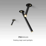 plafonnier led encastrable angle rotatif pour éclairage intérieur