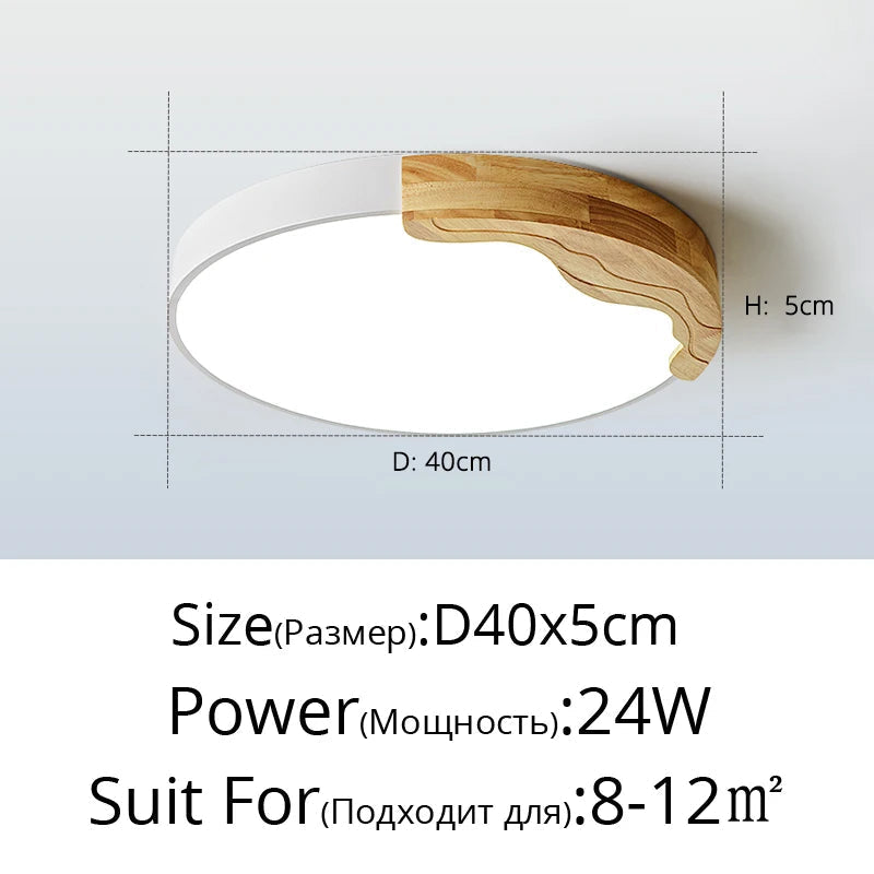 plafonnier led encastrable style nordique macarons ronds romantiques luminaire créatif moderne
