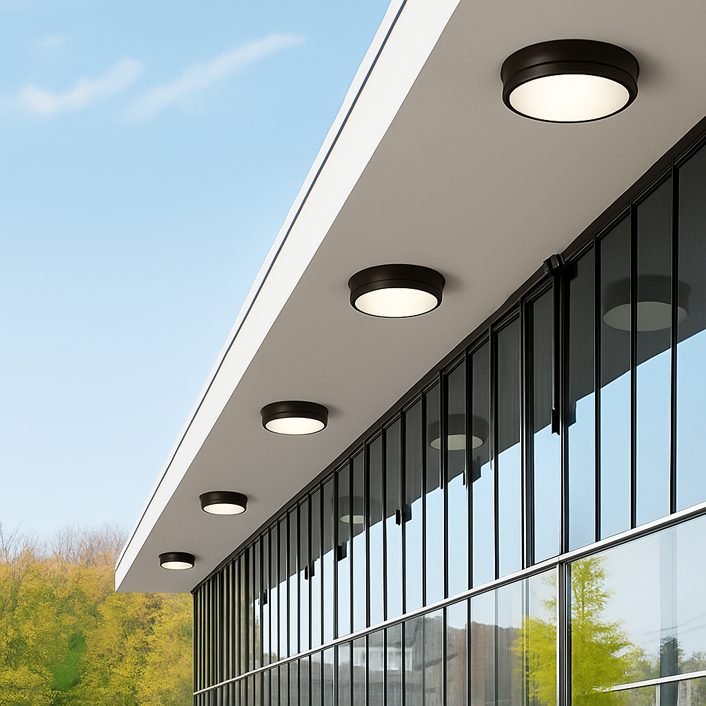 plafonnier led extérieur étanche pour jardin et porche