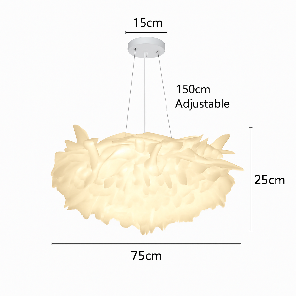 plafonnier led fleur romantique avec télécommande gradation pvc
