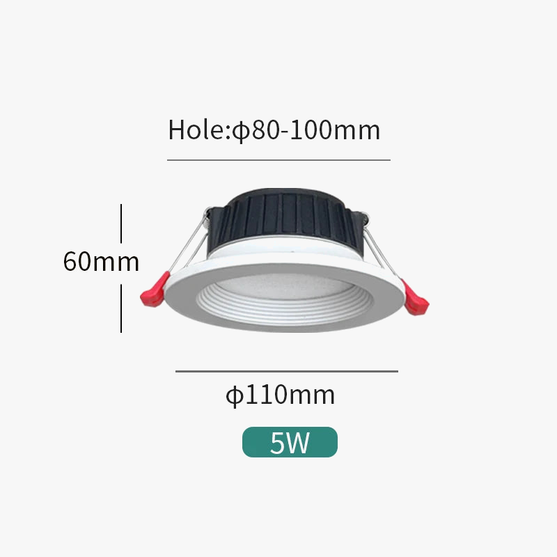 plafonnier led intégré pour un éclairage moderne et élégant