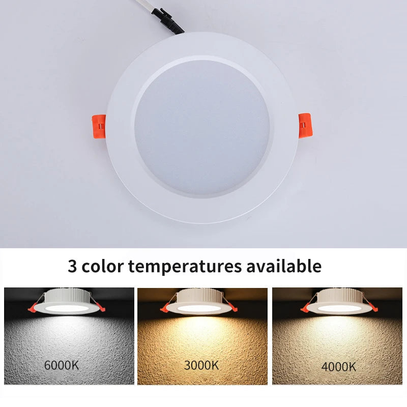 plafonnier led intérieur éclairage blanc froid moderne