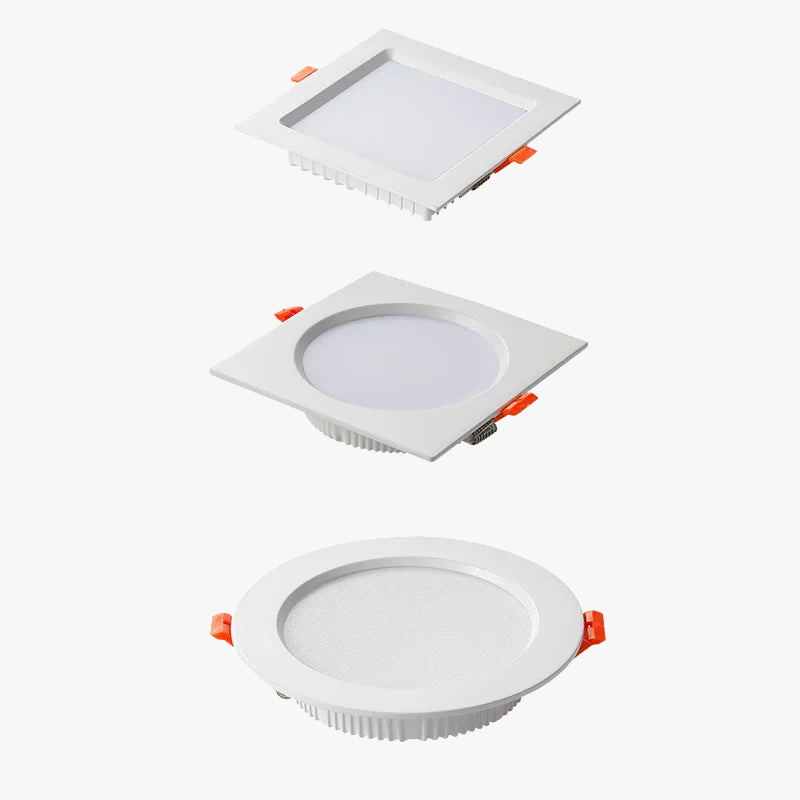 plafonnier led intérieur éclairage blanc froid moderne
