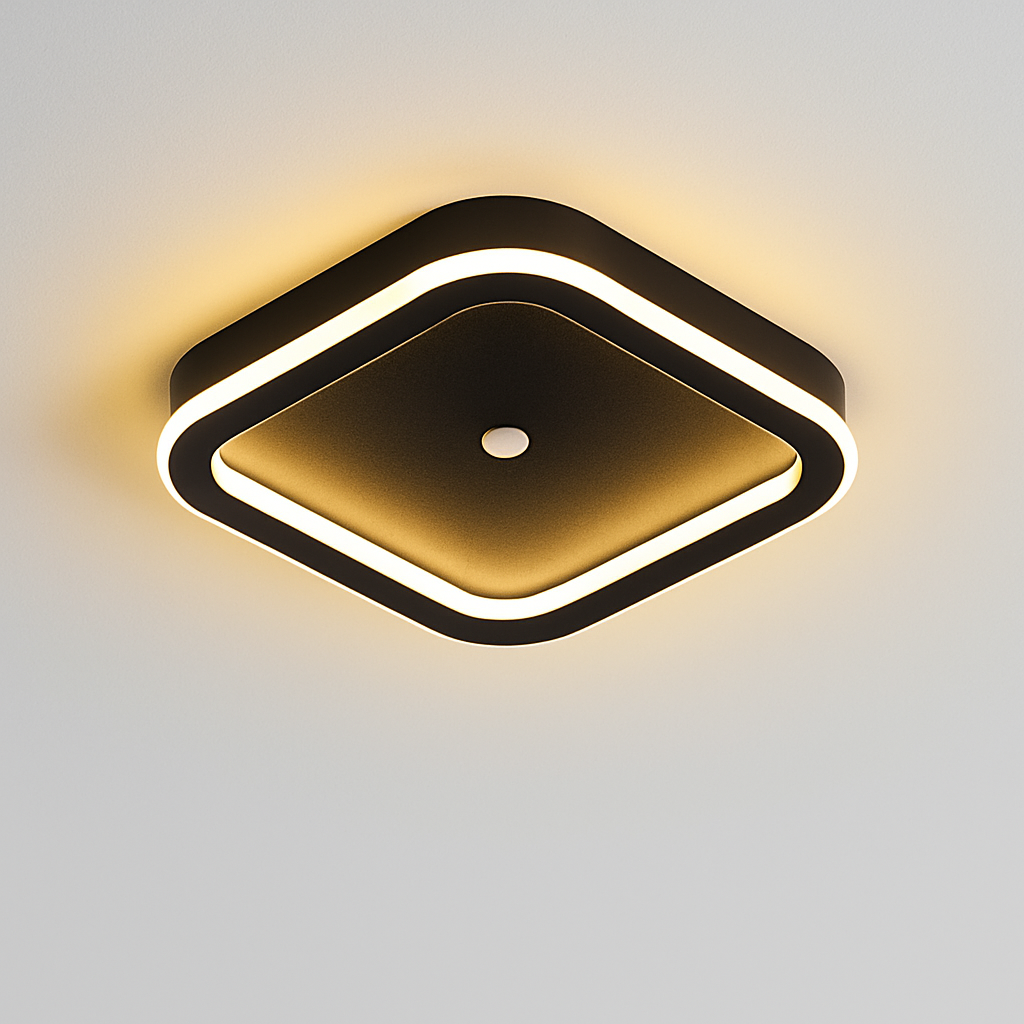 plafonnier led intelligent avec capteur de mouvement pir