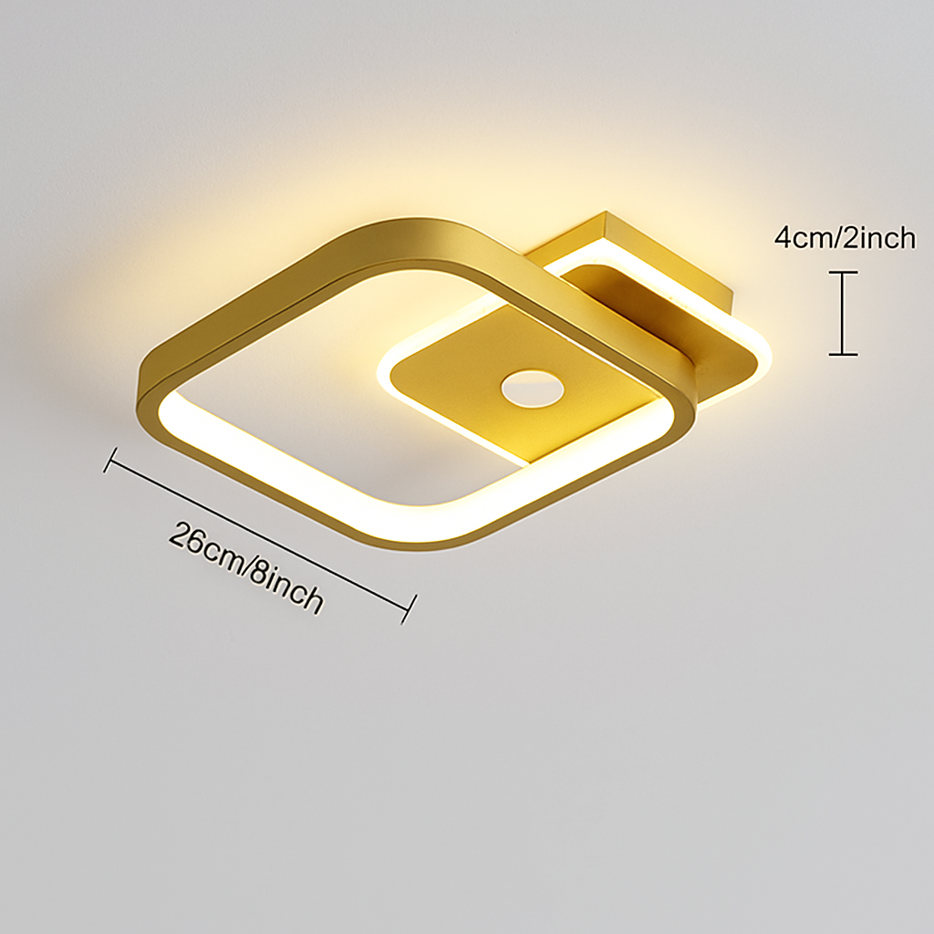 plafonnier led intelligent avec capteur de mouvement pir