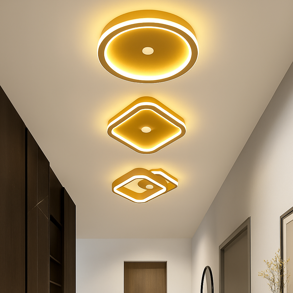 plafonnier led intelligent avec capteur de mouvement pir