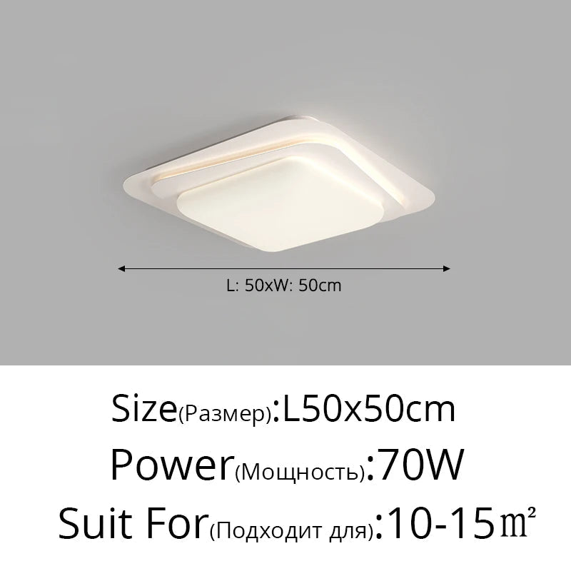 plafonnier led intelligent et lumineux pour intérieur moderne