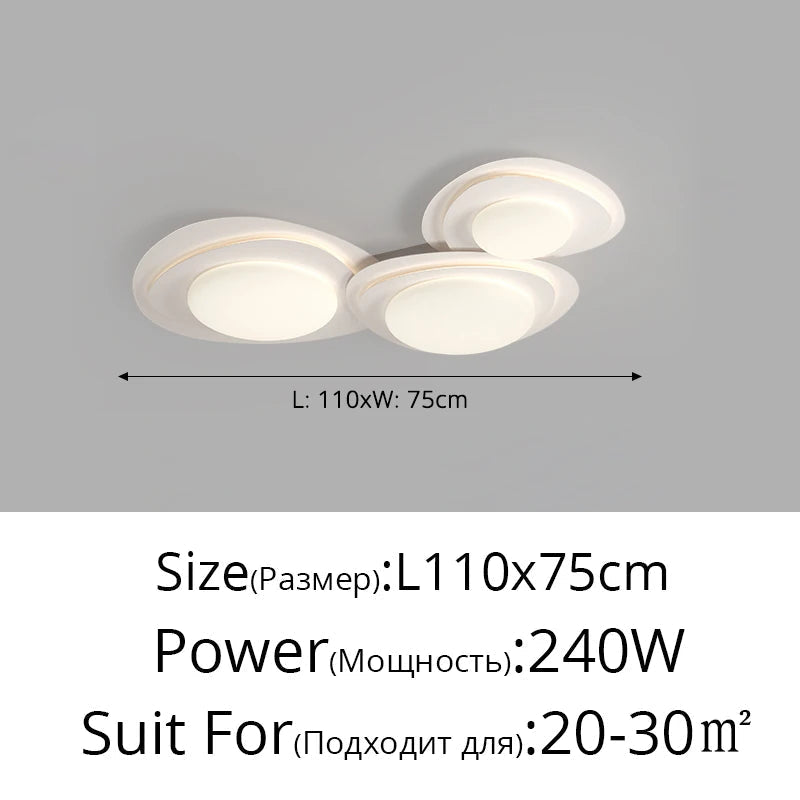 plafonnier led intelligent et lumineux pour intérieur moderne
