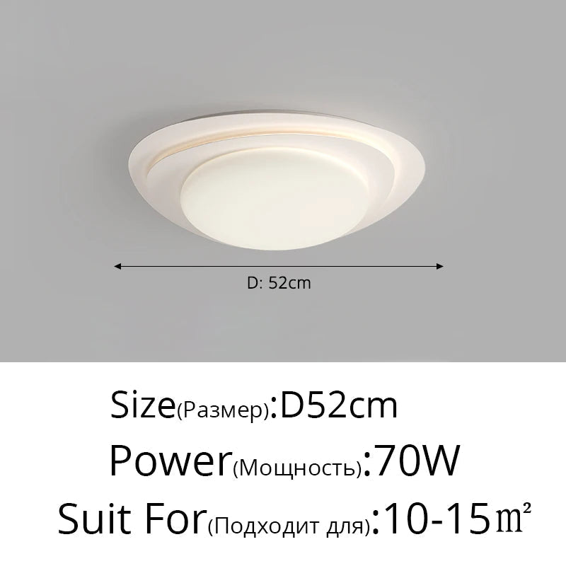 plafonnier led intelligent et lumineux pour intérieur moderne