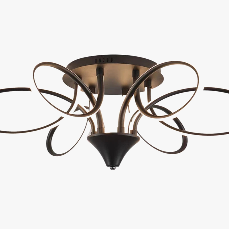 plafonnier led lumineux pour décoration intérieure moderne 2024