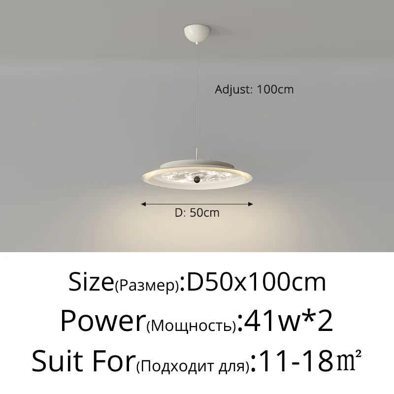plafonnier led luxe style minimaliste design moderne intérieur 2024