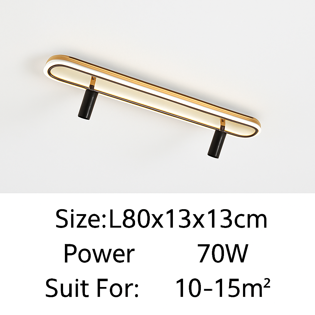 plafonnier led minimaliste art déco pour éclairage intérieur hôtel maison