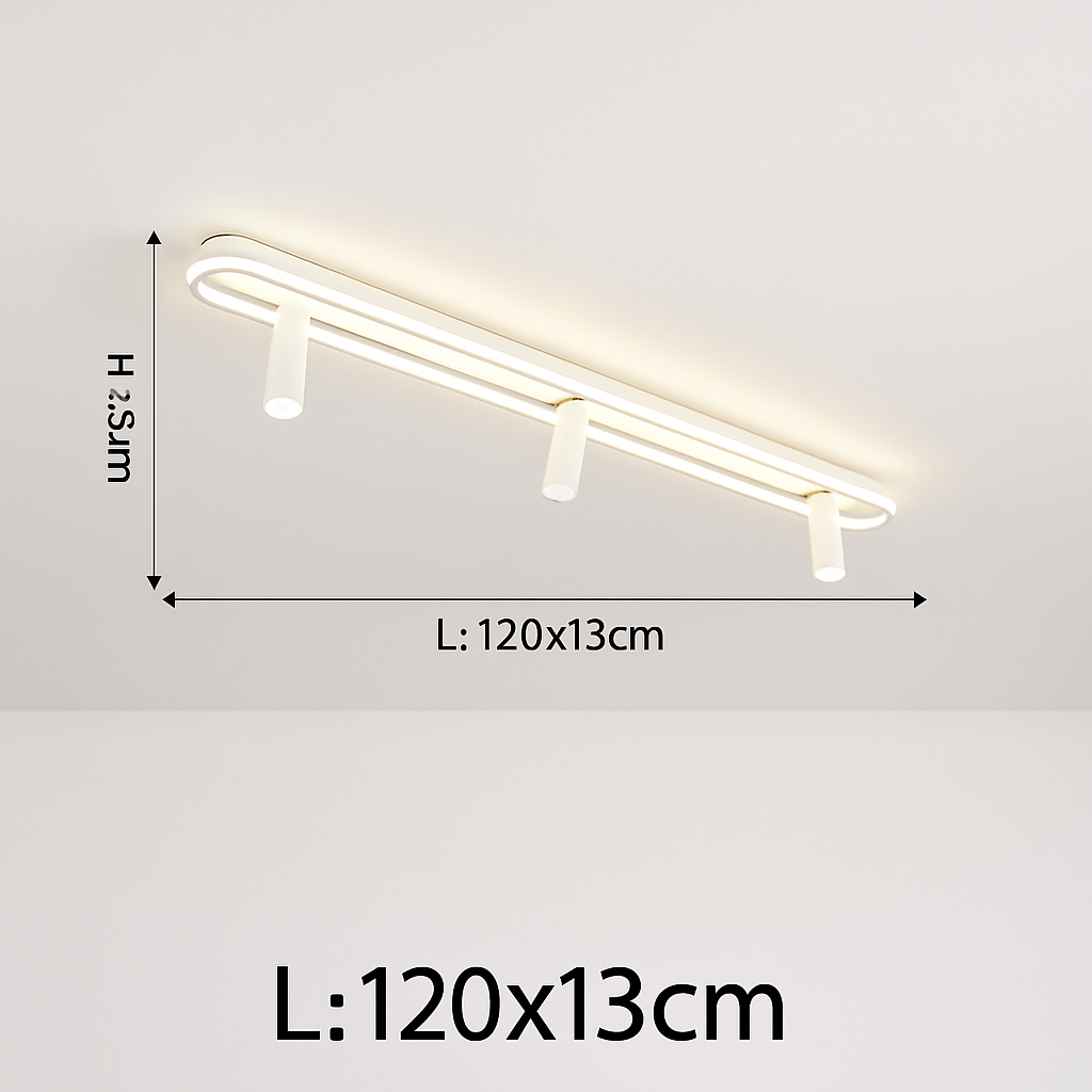 plafonnier led minimaliste art déco pour éclairage intérieur hôtel maison