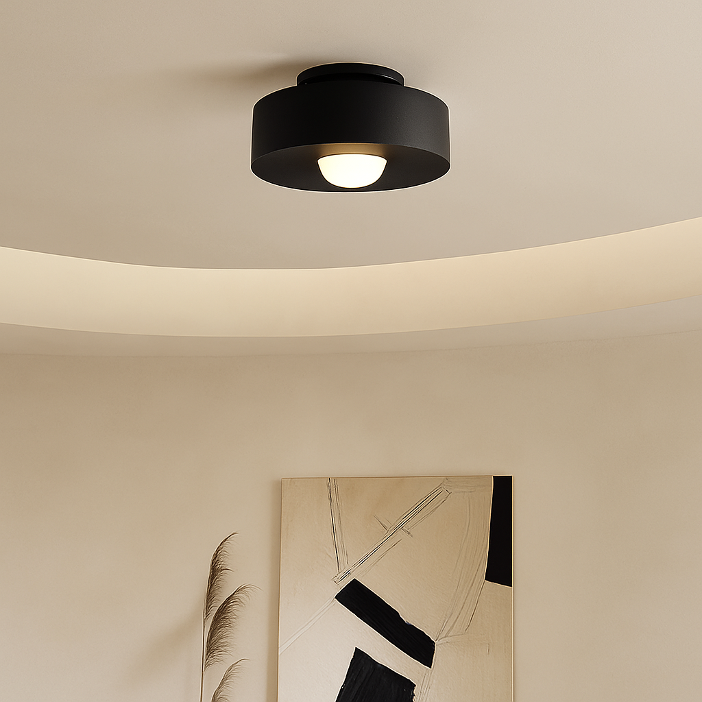 plafonnier led minimaliste design pour intérieur moderne élégant