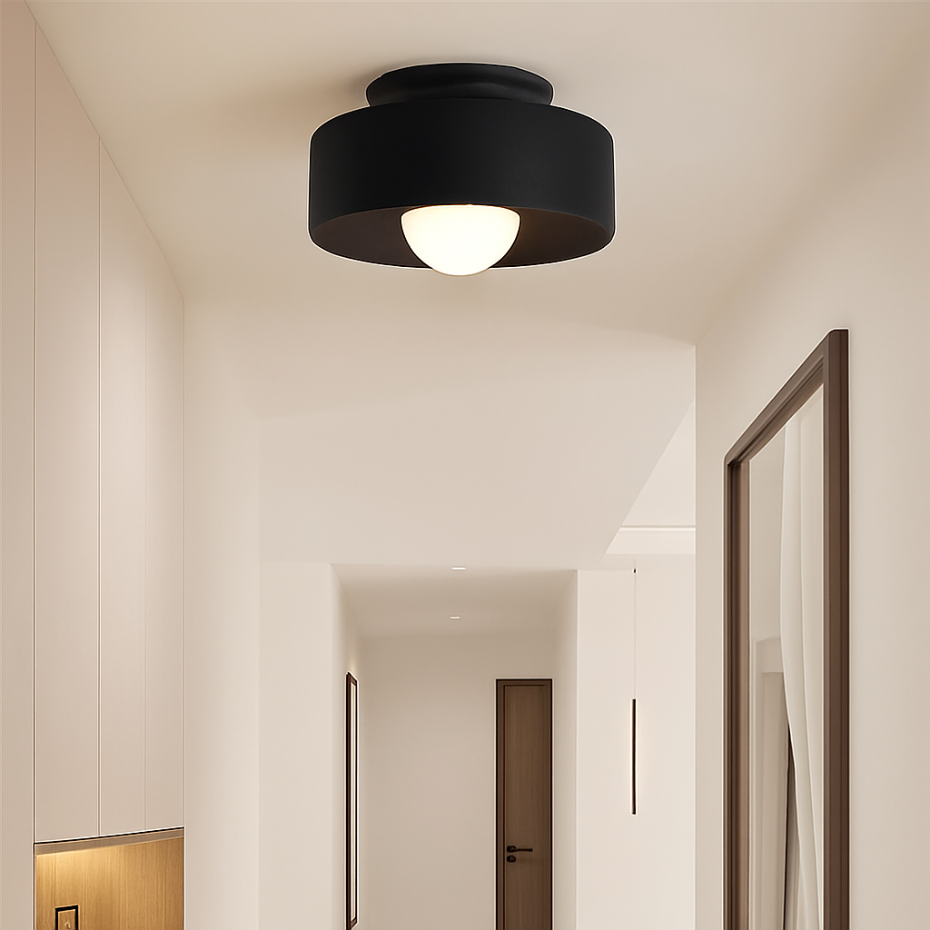 plafonnier led minimaliste design pour intérieur moderne élégant