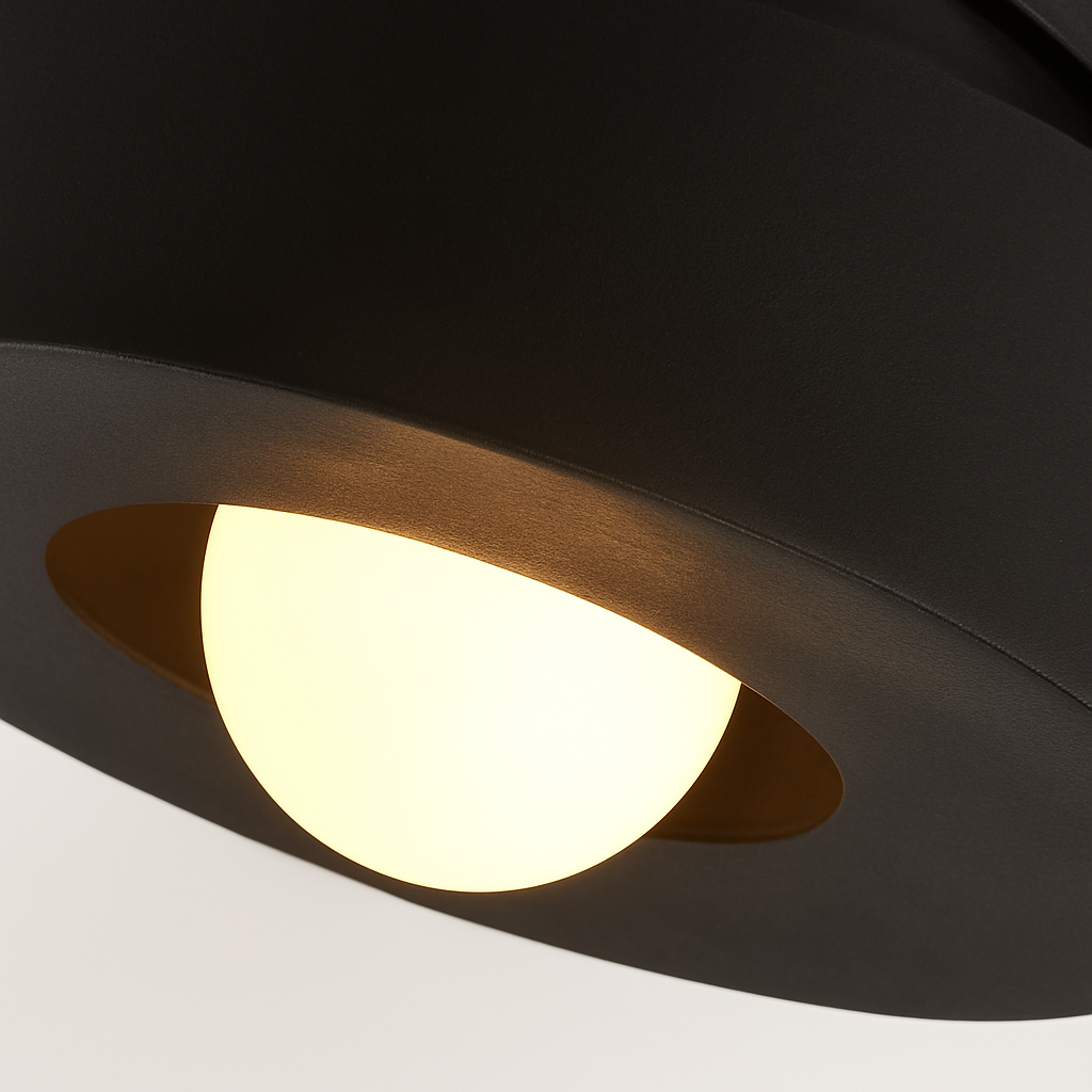 plafonnier led minimaliste design pour intérieur moderne élégant