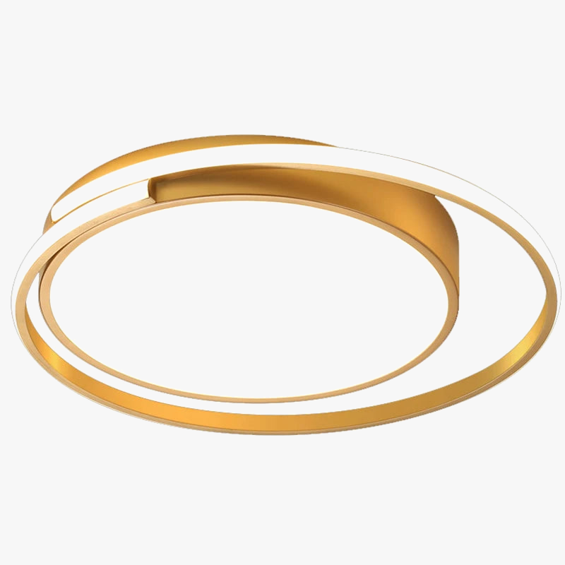 plafonnier led minimaliste en aluminium créatif allée lumières
