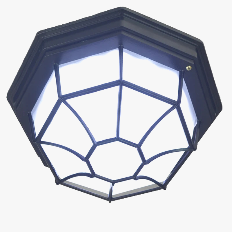 plafonnier led minimaliste extérieur étanche pour espaces modernes