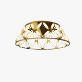 plafonnier led minimaliste moderne avec abat-jour fantaisie