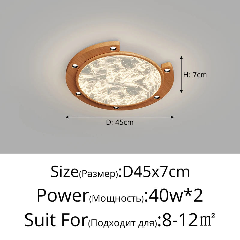 plafonnier led minimaliste protection des yeux éclairage intérieur moderne