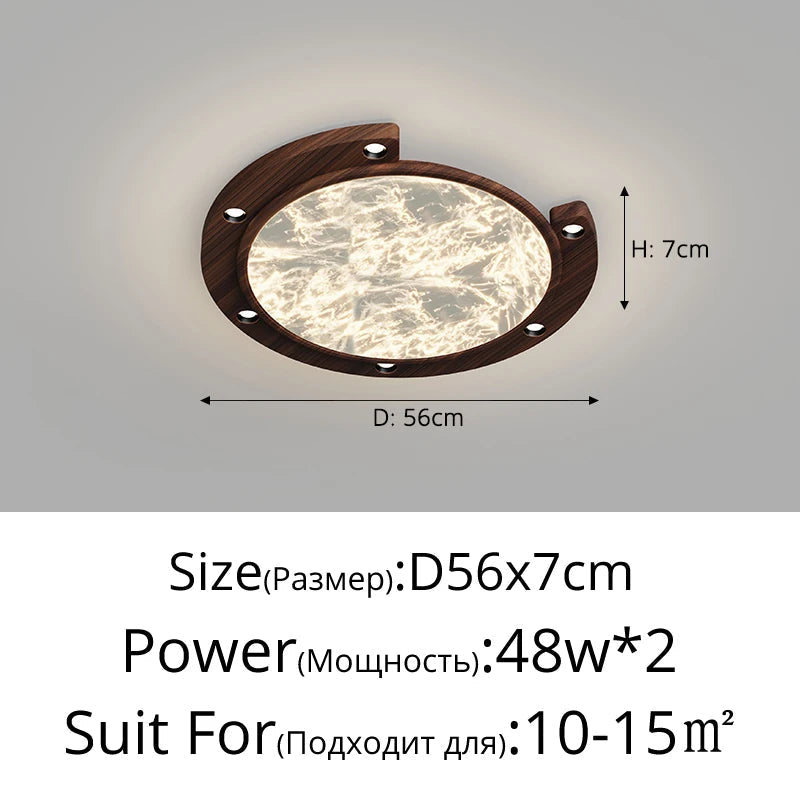 plafonnier led minimaliste protection des yeux éclairage intérieur moderne