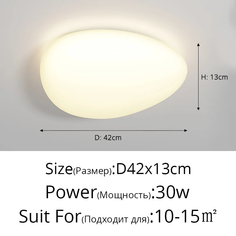 plafonnier led moderne avec intensité variable pour décoration intérieure