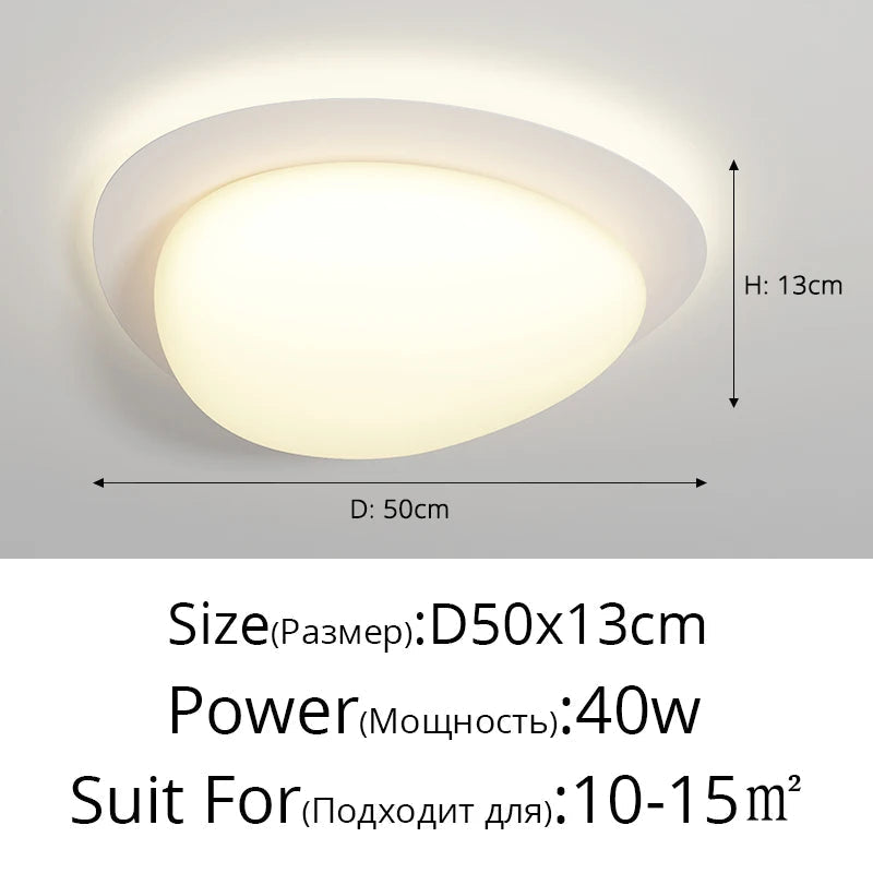 plafonnier led moderne avec intensité variable pour décoration intérieure
