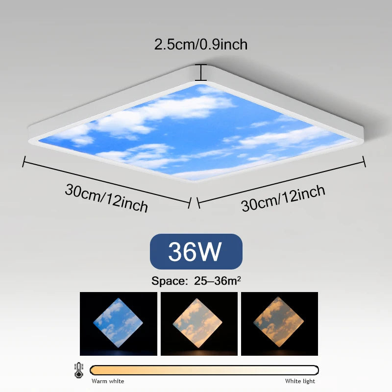 plafonnier led moderne avec panneau décoratif luminaire idéal