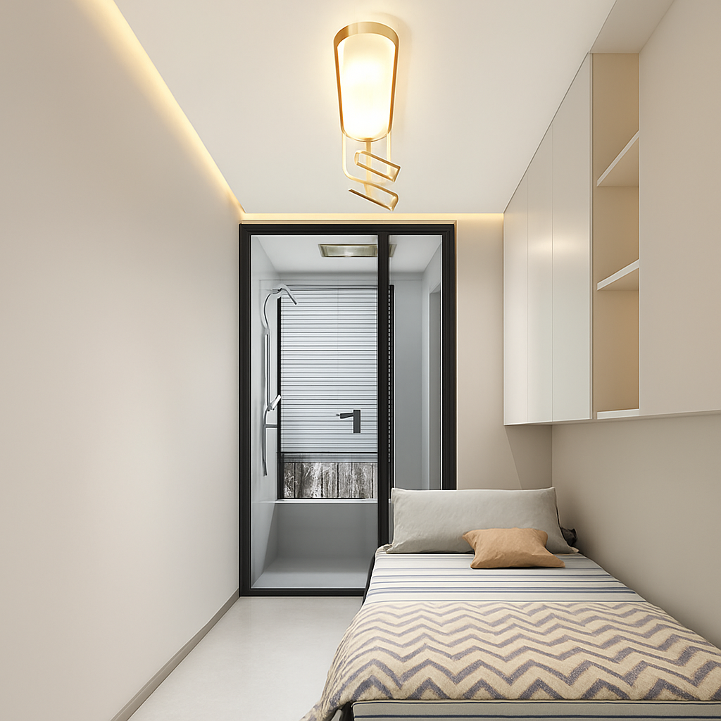 plafonnier led moderne avec projecteur pour décoration intérieure