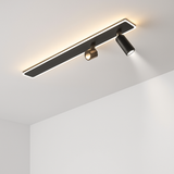 plafonnier led moderne avec projecteur pour intérieur décoratif