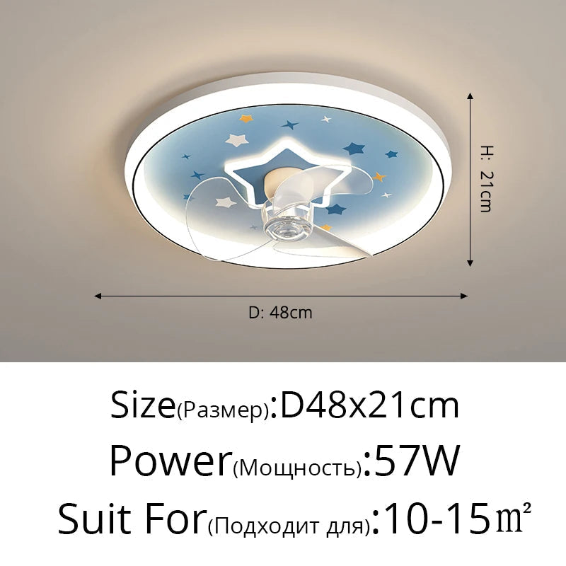 plafonnier led moderne avec ventilateur luminaire décoratif d'intérieur