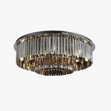 plafonnier led moderne de luxe en cristal décoration maison