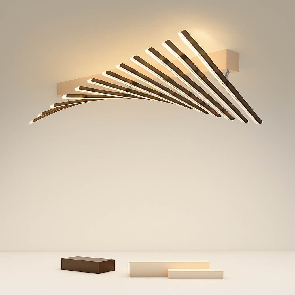 plafonnier led moderne design créatif pour intérieur minimaliste