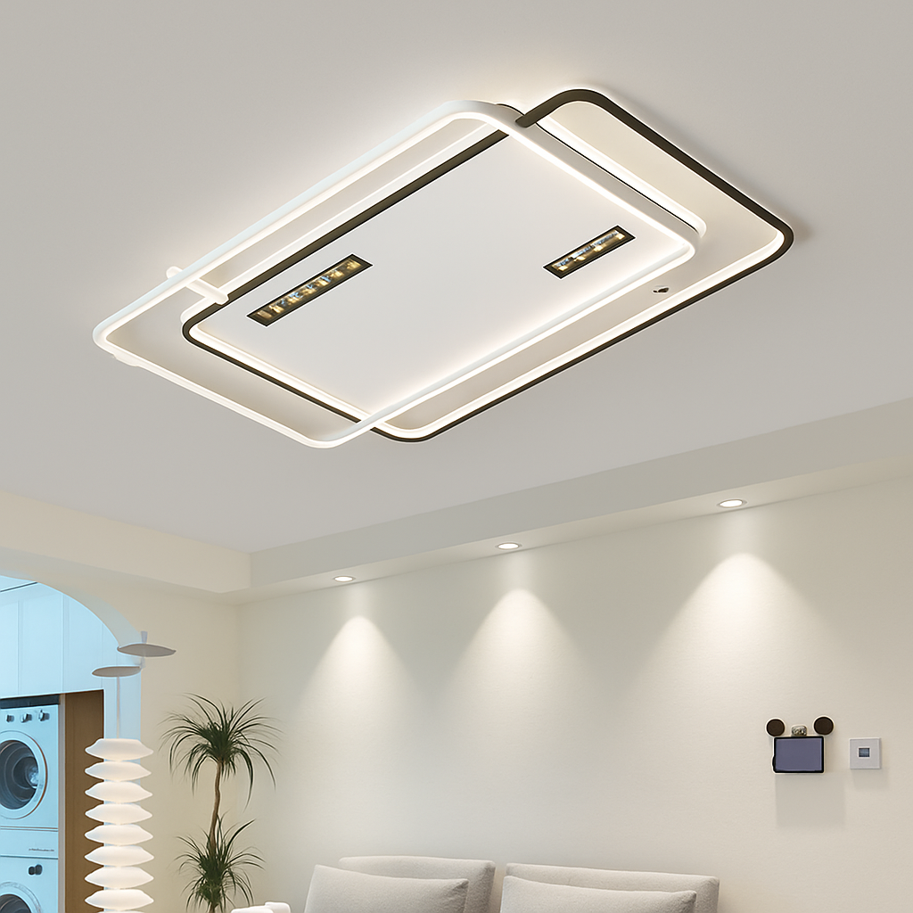 plafonnier led moderne design créatif pour intérieur minimaliste