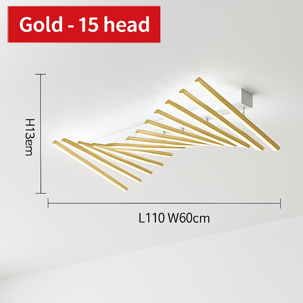 plafonnier led moderne design créatif pour intérieur minimaliste
