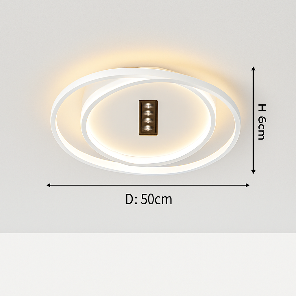 plafonnier led moderne design créatif pour intérieur minimaliste