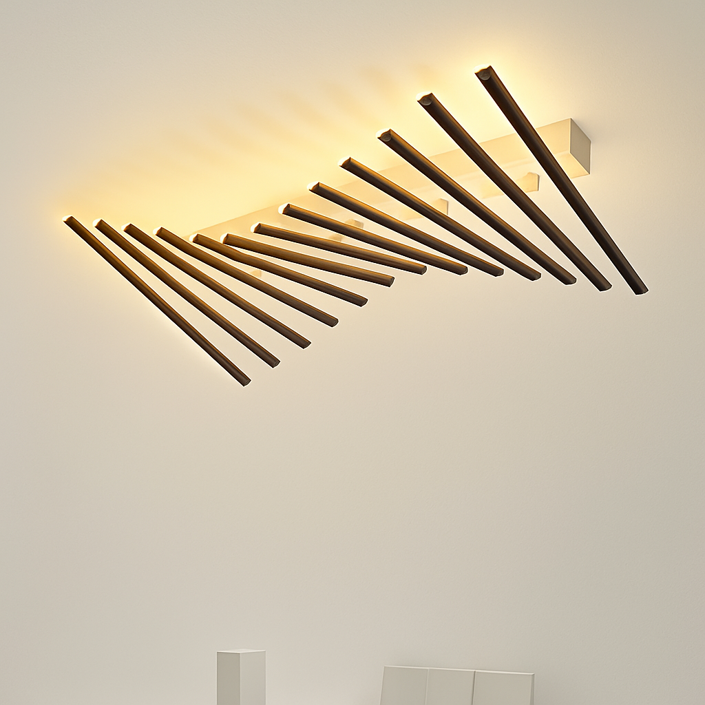 plafonnier led moderne design créatif pour intérieur minimaliste