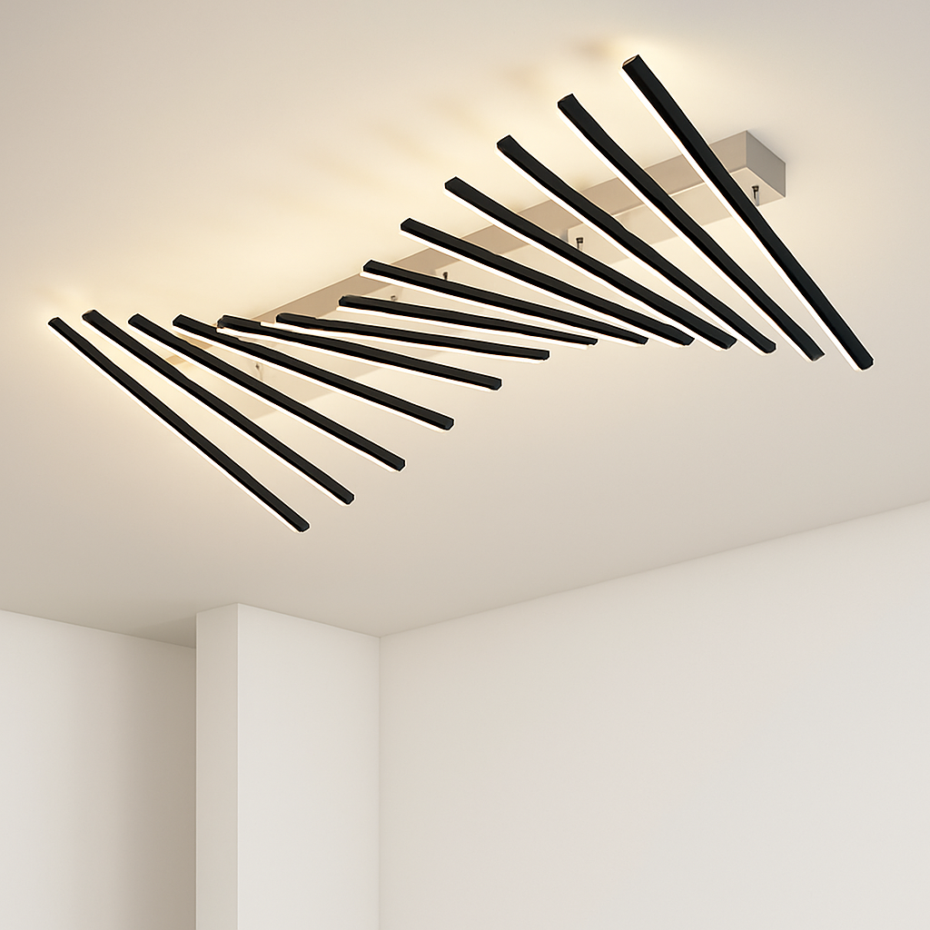 plafonnier led moderne design créatif pour intérieur minimaliste