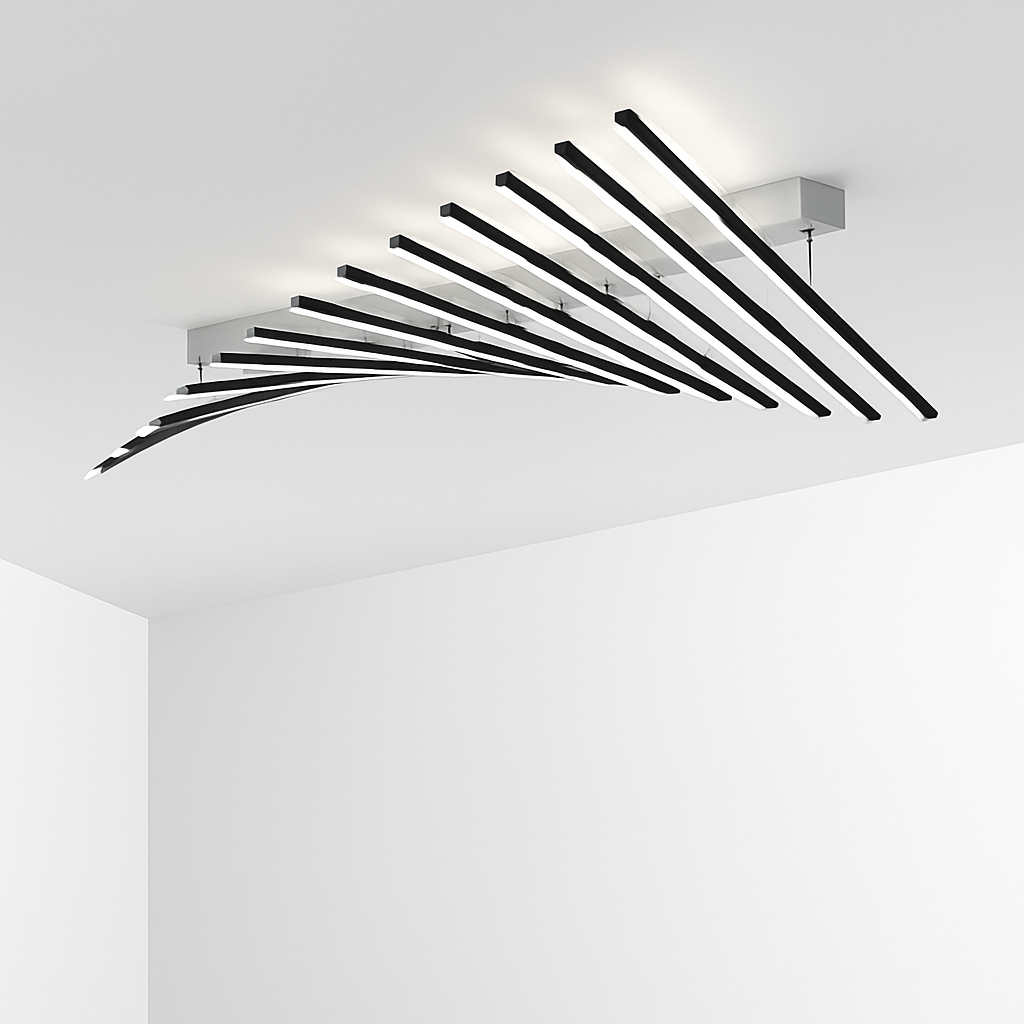 plafonnier led moderne design créatif pour intérieur minimaliste